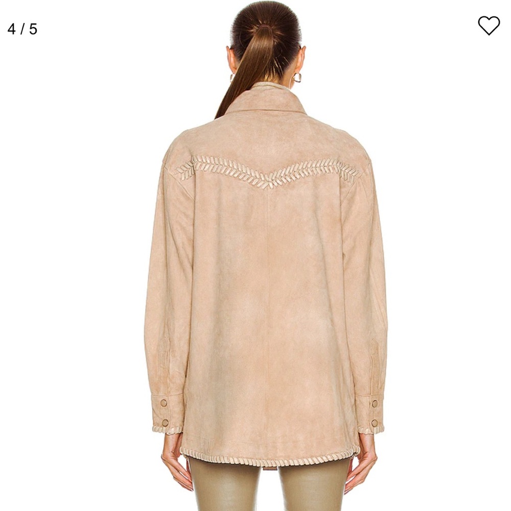 Retrofete Penny Suede Shirt - Picture 3 of 12